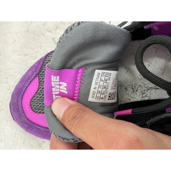 Adidas ZX Torsion “Time In” Sneakers Purple Black Grey (Size 6 Women / 5.5 Men) - Picture 8 of 9